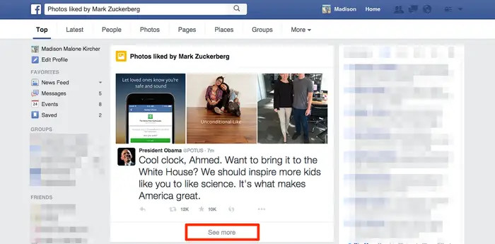 How To See Photos Liked by Someone on Facebook