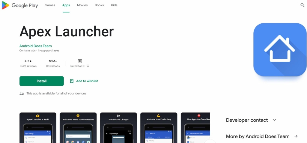 launcher app