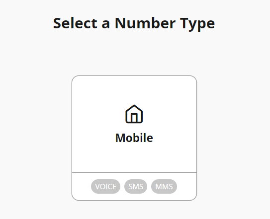 Choose the international phone number with Hushed app